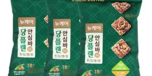 실시간최고 당플랜 프로 호두맛 144팩   한입영양 안심바 2팩 (10g2팩 베스트 상품