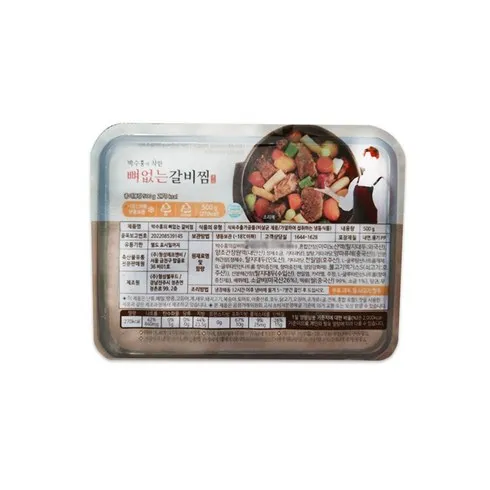 실시간최고 박수홍의 착한 뼈없는 갈비찜 500g x 8팩  최고의 선택