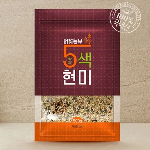 베스트상품 중벼꽃농부 오색현미 500g X 21봉 베스트 상품