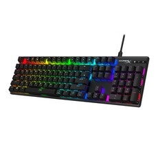 하이퍼엑스 Alloy Origins RGB 기계식 게이밍 유선 일반형 키보드, 혼합색상, HX-KB6RDX-KO, 적축