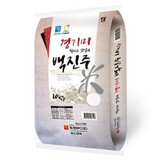 푸드앤픽 햅쌀 경기미 백진주 쌀10kg, 10kg, 1개