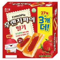 후렌치파이 딸기 실속팩 30p, 384g, 1개