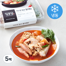 덕후당 더진한 얼큰 동태탕 (냉동), 520g, 5팩