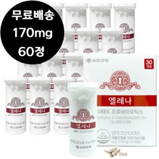 엘레나 유렉스 프로바이오틱스 170mg x 60정 질유산균, 30정, 2개