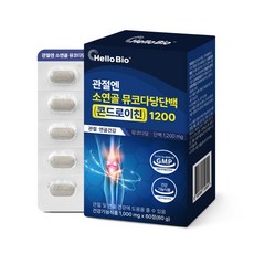 관절엔 소연골 뮤코다당단백 (콘드로이친) 1200, 1개, 60정