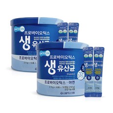 서울약사신협 프로바이오틱스 생유산균 100포, 250g, 2개