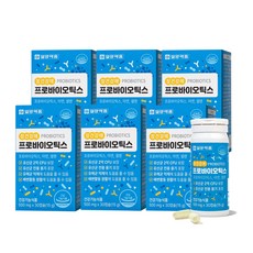 일양약품 장건강에 프로바이오틱스 500mg 30캡슐 6개 (6개월분), 6박스, 30정