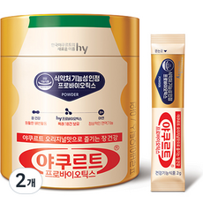 야쿠르트 프로바이오틱스 유산균 60p, 120g, 2개