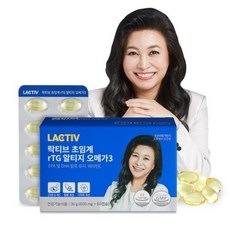 락티브 초임계 rTG 알티지 오메가3 36g, 60정, 1개