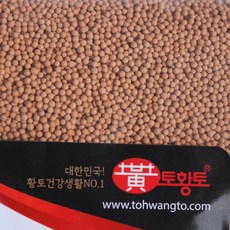 [토황토] 기능성 맥반석볼 2mm 1KG 소포장/ 황토볼 베개속 화분 식물생장 수경재배 건강용 DIY, 1개