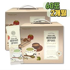 다움생식네이처스케어 아침사랑생식85 야채과일식, 900g, 2개