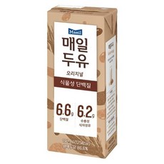 기타 [매일유업]매일두유오리지널190mlx24팩, 상세페이지 참조, 24개, 190ml