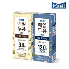 매일우유 매일두유 혼합 99.9 190ml 24팩+고단백 24팩, 24개